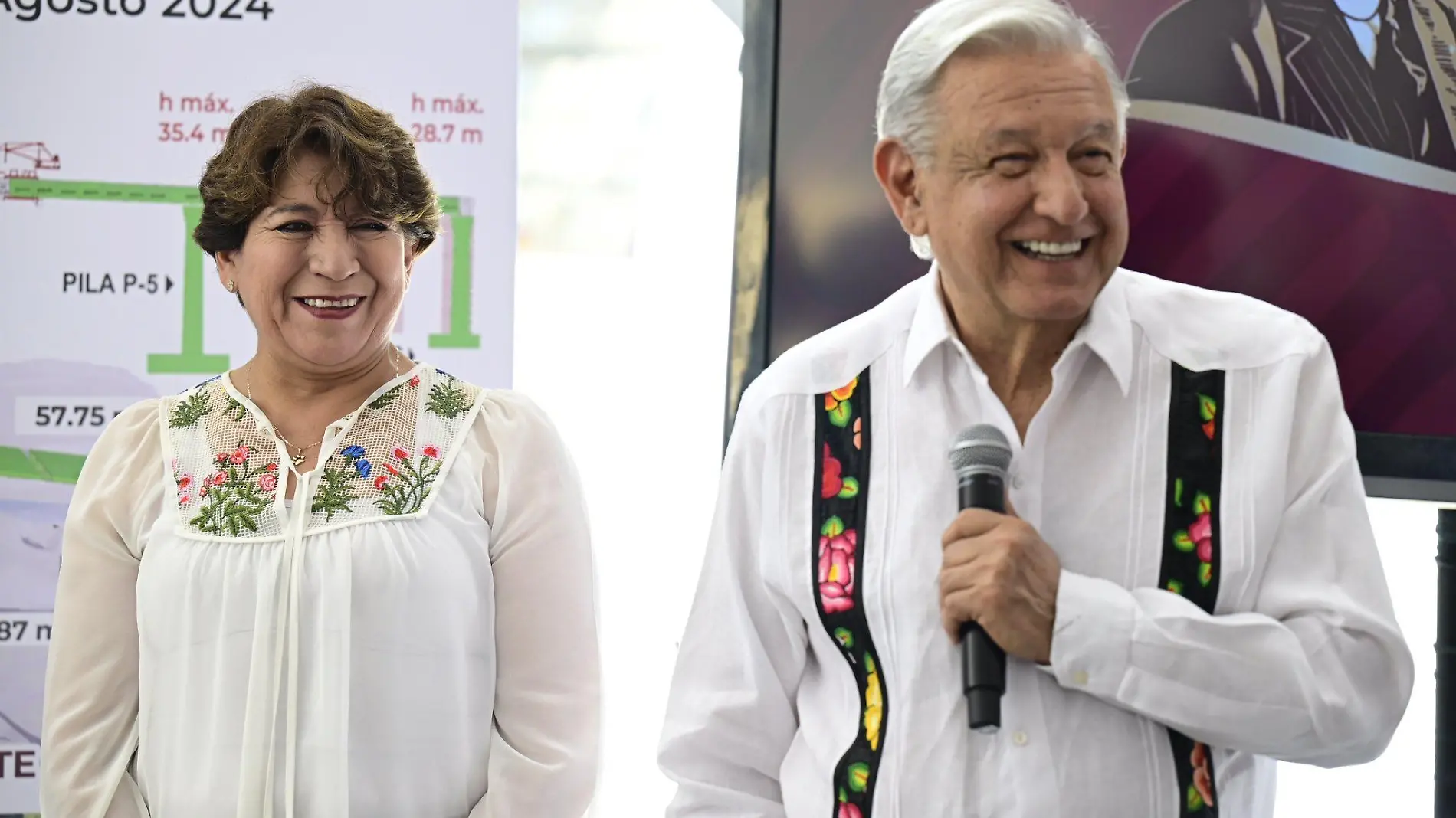 Delfina y AMLO